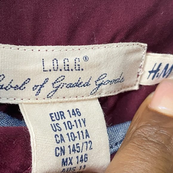 BRAND: H&M L.O.G.G / SIZE:10-11Y - BUNDLE & SAVE - Picture 5 of 6